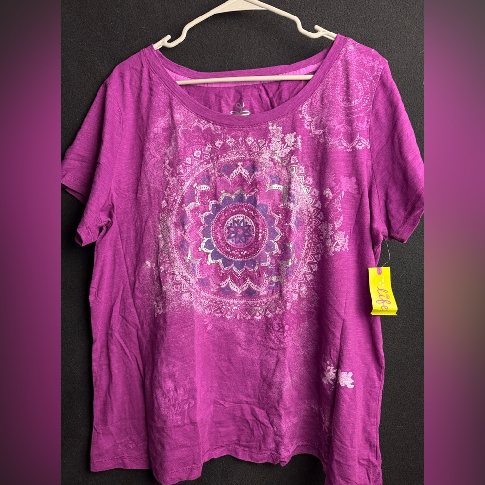 Purple Hippie New with Tags Shirt
